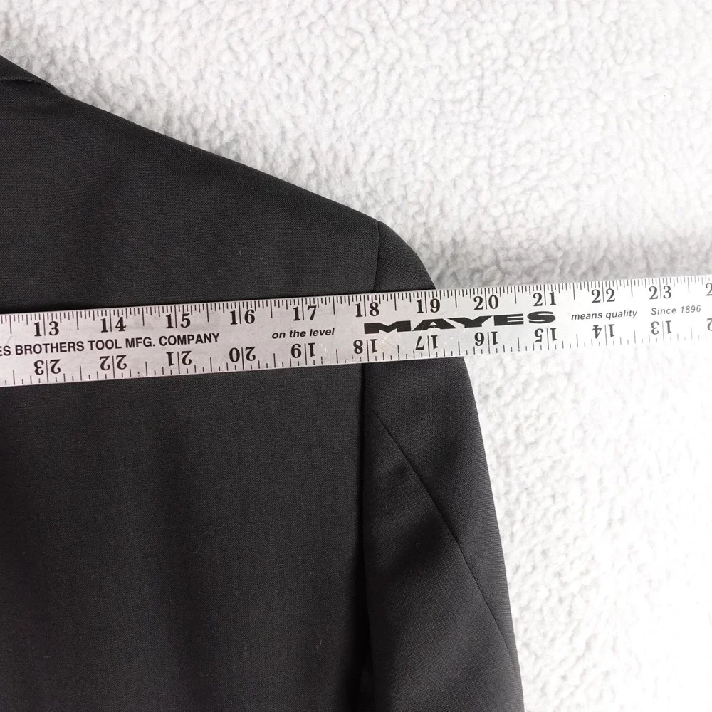 Burberry London Mens‎ Bond Street 100% Wool 3-Button Blazer Black 40 Long